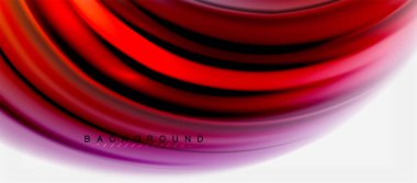 Bulanık sıvı arka plan renkleri, özet satırları, vektör çizim dalgalar