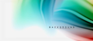 Bulanık sıvı arka plan renkleri, özet satırları, vektör çizim dalgalar