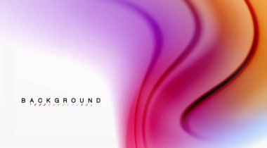 Girdap sıvısı akan renklerin hareket efekti, holografik soyut arkaplan