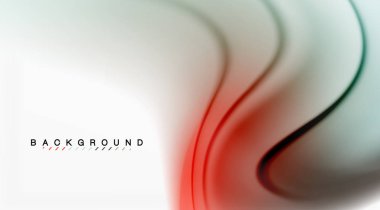 Girdap sıvısı akan renklerin hareket efekti, holografik soyut arkaplan