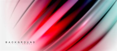 Bulanık sıvı arka plan renkleri, özet satırları, vektör çizim dalgalar