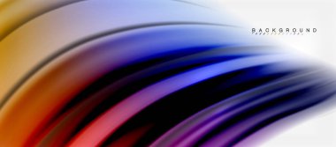 Bulanık sıvı arka plan renkleri, özet satırları, vektör çizim dalgalar