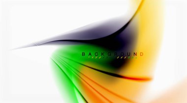 Girdap sıvısı akan renklerin hareket efekti, holografik soyut arkaplan