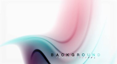 Girdap sıvısı akan renklerin hareket efekti, holografik soyut arkaplan