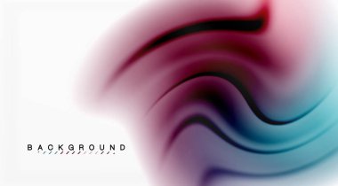 Girdap sıvısı akan renklerin hareket efekti, holografik soyut arkaplan