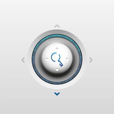Magnifyier web düğme arama, kutsal kişilerin resmi büyütmek. Modern Büyüteç işareti, web sitesi tasarımı veya mobil uygulaması