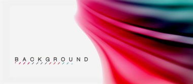 Bulanık sıvı arka plan renkleri, özet satırları, vektör çizim dalgalar