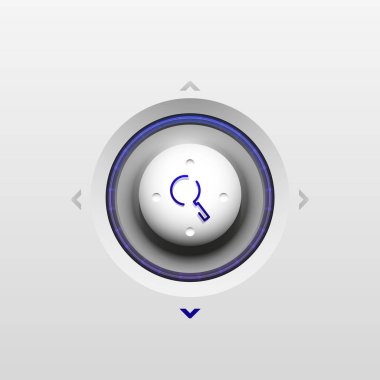 Magnifyier web düğme arama, kutsal kişilerin resmi büyütmek. Modern Büyüteç işareti, web sitesi tasarımı veya mobil uygulaması