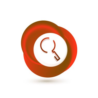 Magnifyier web düğme arama, kutsal kişilerin resmi büyütmek. Modern Büyüteç işareti, web sitesi tasarımı veya mobil uygulaması