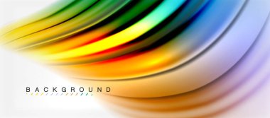 Bulanık sıvı arka plan renkleri, özet satırları, vektör çizim dalgalar