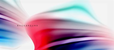 Bulanık sıvı arka plan renkleri, özet satırları, vektör çizim dalgalar