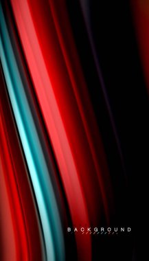 Sıvı vektör dalga arka plan renkleri karıştırma