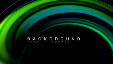 Sıvı vektör dalga arka plan renkleri karıştırma