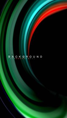 Sıvı vektör dalga arka plan renkleri karıştırma