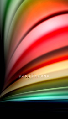 Sıvı vektör dalga arka plan renkleri karıştırma