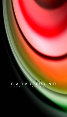 Sıvı vektör dalga arka plan renkleri karıştırma