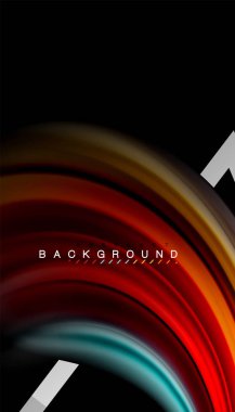 Sıvı sıvı metalik tarzı çizgi şeklinde Holografik dizayn renkleri