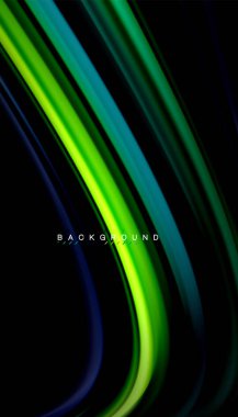 Sıvı vektör dalga arka plan renkleri karıştırma