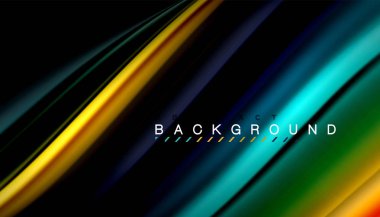 Sıvı vektör dalga arka plan renkleri karıştırma