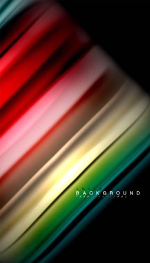 Sıvı vektör dalga arka plan renkleri karıştırma