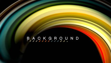 Sıvı vektör dalga arka plan renkleri karıştırma