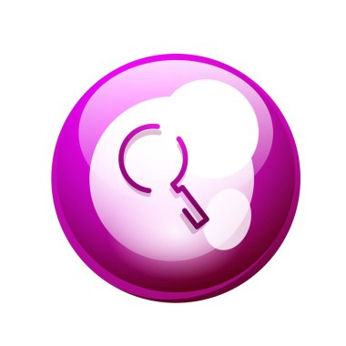 Magnifyier web düğme arama, kutsal kişilerin resmi büyütmek. Modern Büyüteç işareti, web sitesi tasarımı veya mobil uygulaması