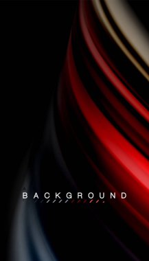 Sıvı vektör dalga arka plan renkleri karıştırma