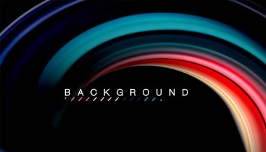 Sıvı vektör dalga arka plan renkleri karıştırma