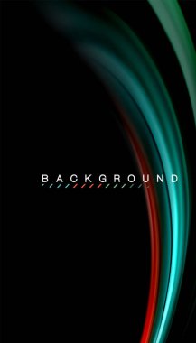 Sıvı vektör dalga arka plan renkleri karıştırma