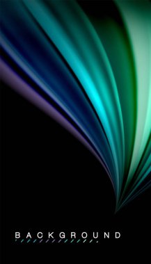 Sıvı vektör dalga arka plan renkleri karıştırma