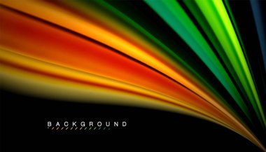 Sıvı vektör dalga arka plan renkleri karıştırma