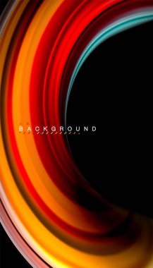 Sıvı vektör dalga arka plan renkleri karıştırma