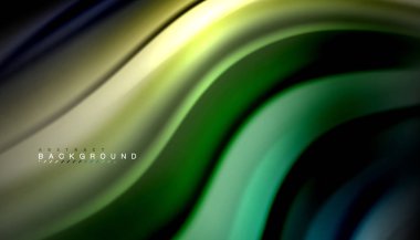 Sıvı vektör dalga arka plan renkleri karıştırma