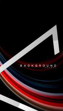 Sıvı sıvı metalik tarzı çizgi şeklinde Holografik dizayn renkleri