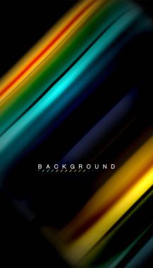 Sıvı vektör dalga arka plan renkleri karıştırma