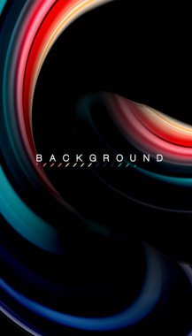 Sıvı vektör dalga arka plan renkleri karıştırma