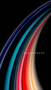 Sıvı vektör dalga arka plan renkleri karıştırma