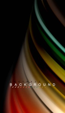 Sıvı vektör dalga arka plan renkleri karıştırma