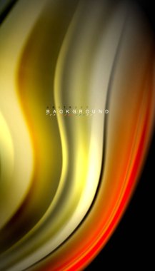 Sıvı vektör dalga arka plan renkleri karıştırma