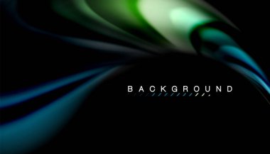 Sıvı vektör dalga arka plan renkleri karıştırma