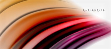 Bulanık sıvı arka plan renkleri, özet satırları, vektör çizim dalgalar