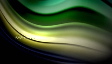 Sıvı vektör dalga arka plan renkleri karıştırma