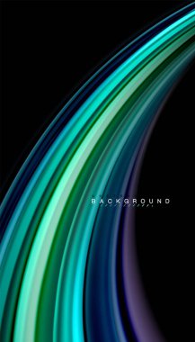 Sıvı vektör dalga arka plan renkleri karıştırma