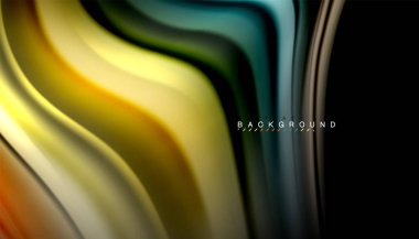 Sıvı vektör dalga arka plan renkleri karıştırma