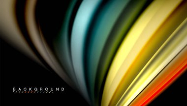 Sıvı vektör dalga arka plan renkleri karıştırma