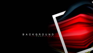 Sıvı sıvı metalik tarzı çizgi şeklinde Holografik dizayn renkleri