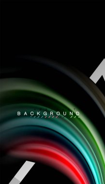 Sıvı sıvı metalik tarzı çizgi şeklinde Holografik dizayn renkleri