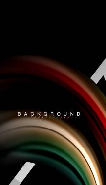 Sıvı sıvı metalik tarzı çizgi şeklinde Holografik dizayn renkleri