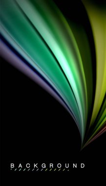 Sıvı vektör dalga arka plan renkleri karıştırma