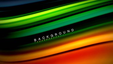 Sıvı vektör dalga arka plan renkleri karıştırma